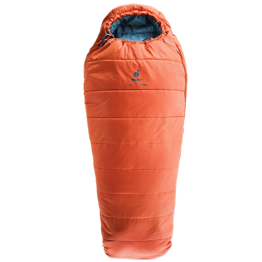 sleeping bag DEUTER Starlight Pro Zip Left paprika